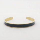 Love Black and Gold Stacking Cuff