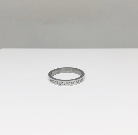 Courage Dear Heart Ring